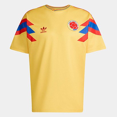 Camisa Seleção Colombia Away 90 Nº10 Adidas Masculina - Masculino