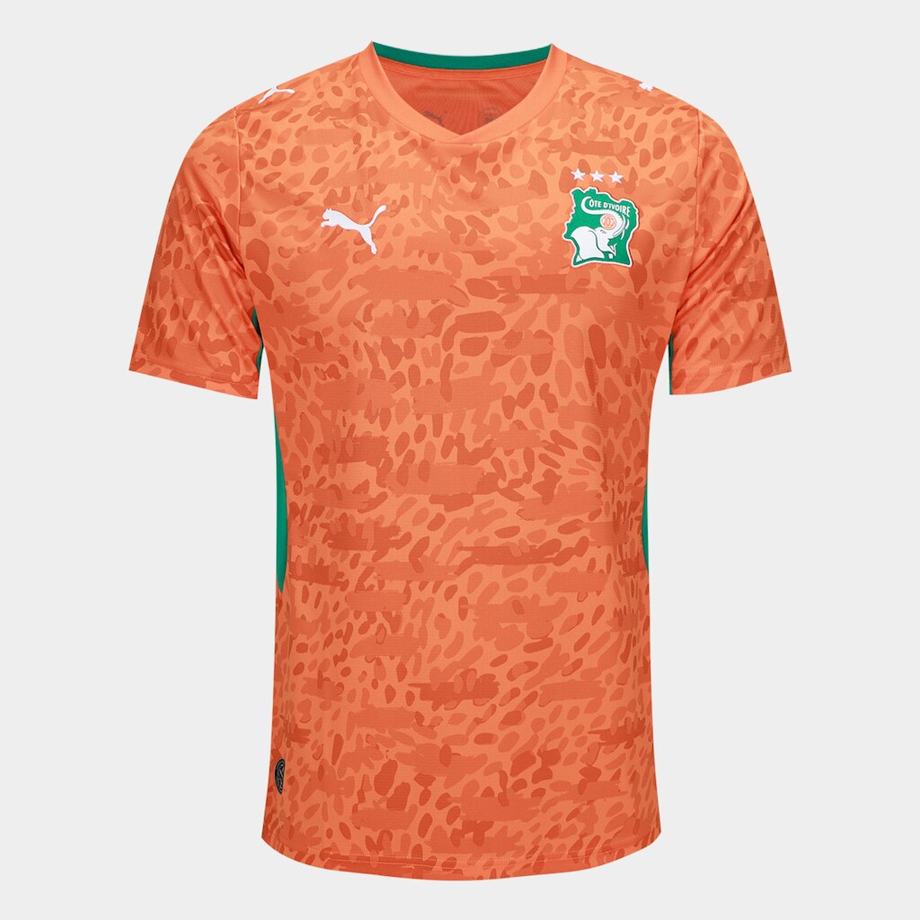 Camisa Seleção Costa do Marfim Home 2026 Torcedor Puma Masculina