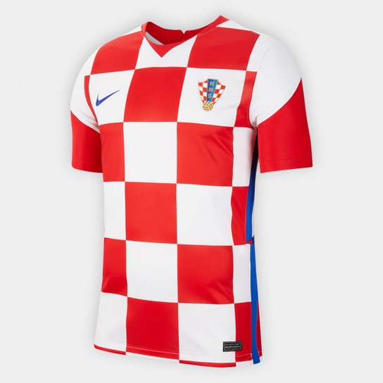 Camisa Seleção Croácia Home 20/21 s/n° Torcedor Nike ...