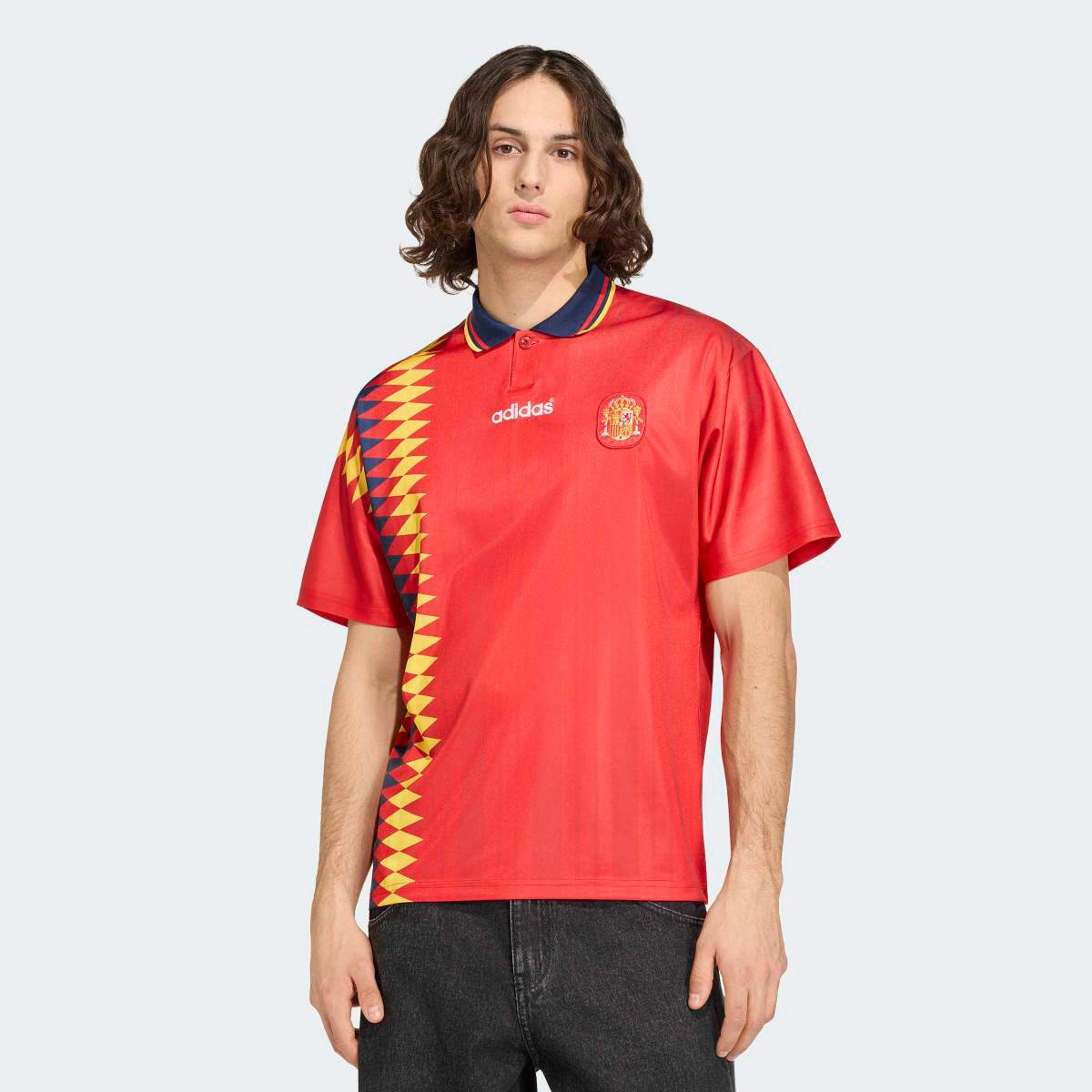 Camisa Seleção Espanha home 1994 s/nº Adidas Masculina - 2