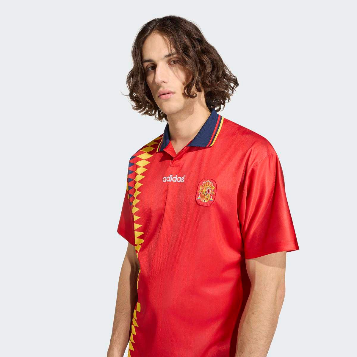 Camisa Seleção Espanha home 1994 s/nº Adidas Masculina - 4
