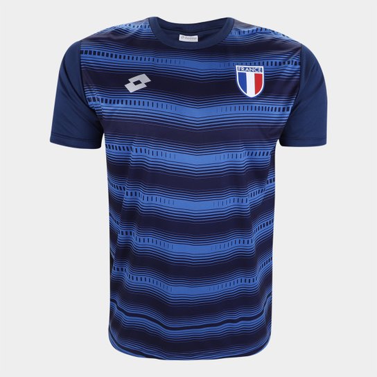 Camisa Seleção França Lotto Masculina - Marinho é ruim? Camisa Seleção França Lotto Masculina - Marinho é boa?