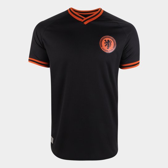 Camisa Seleção Holanda Masculina - Preto é ruim? Camisa Seleção Holanda Masculina - Preto é boa?