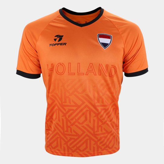Camisa Seleção Holanda Topper Masculina - Laranja é ruim? Camisa Seleção Holanda Topper Masculina - Laranja é boa?