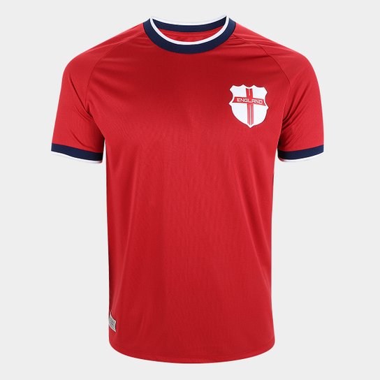 Camisa Seleção Inglaterra Masculina - Vermelho é ruim? Camisa Seleção Inglaterra Masculina - Vermelho é boa?