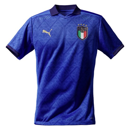 Camisa Seleção Itália Home 20/21 s/nº Torcedor Puma Masculina - Azul+Marinho é ruim? Camisa Seleção Itália Home 20/21 s/nº Torcedor Puma Masculina - Azul+Marinho é boa?