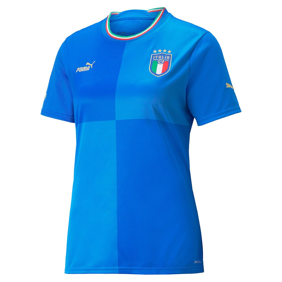 Camisa Seleção Itália Home 22/23 s/n° Torcedor Puma Feminina Menor preço em Camisa Seleção Itália Home 22/23 s/n° Torcedor Puma Feminina