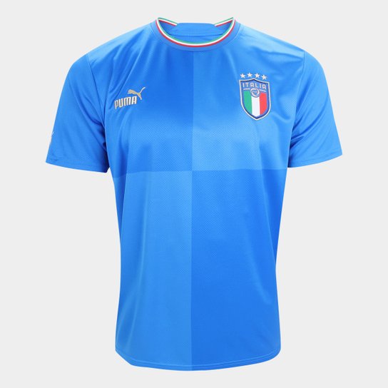 Camisa Seleção Itália Home 22/23 s/n° Torcedor Puma Masculina - Azul é ruim? Camisa Seleção Itália Home 22/23 s/n° Torcedor Puma Masculina - Azul é boa?