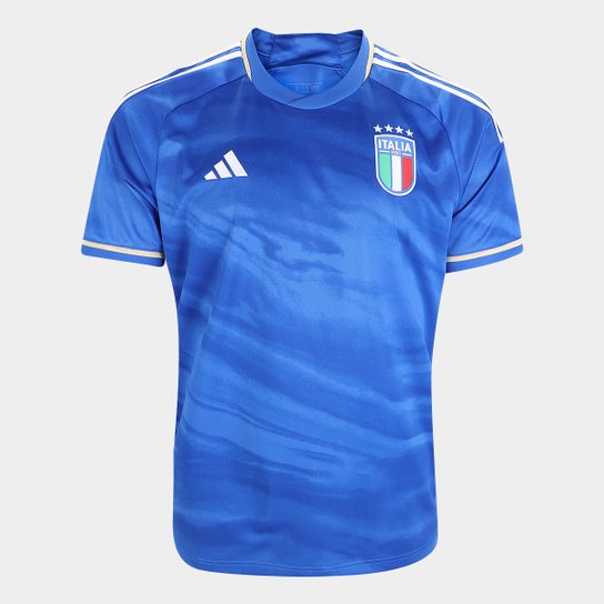 Camisa Seleção Itália Home 23/24 s/n° Torcedor Adidas Masculina - Azul é ruim? Camisa Seleção Itália Home 23/24 s/n° Torcedor Adidas Masculina - Azul é boa?