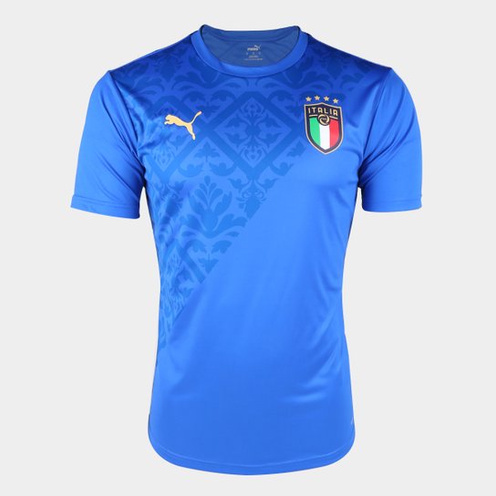 Camisa Seleção Itália Pré-Jogo 20/21 Puma Masculina - Azul+Dourado é ruim? Camisa Seleção Itália Pré-Jogo 20/21 Puma Masculina - Azul+Dourado é boa?