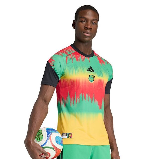 Camisa Seleção Jamaica Home 2026 Pré-Jogo Torcedor Masculina