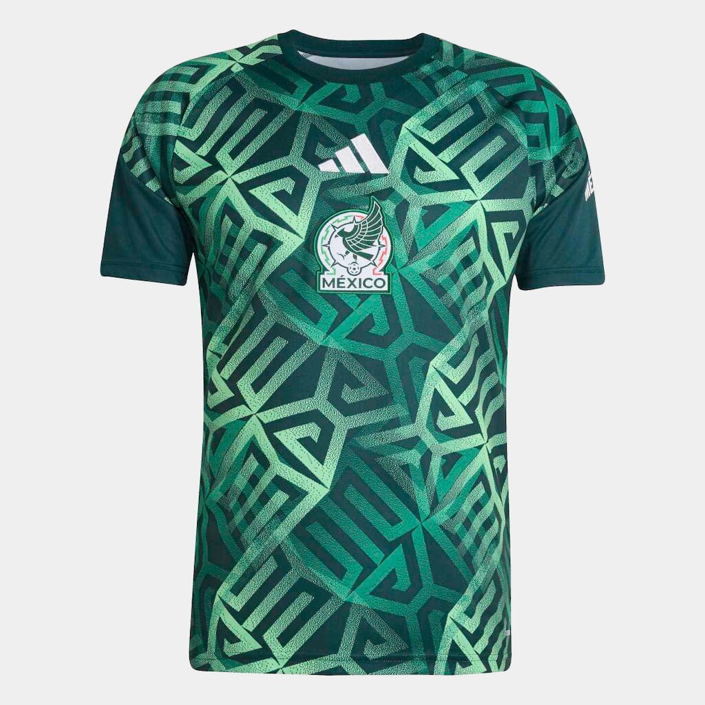 Camisa Seleção México Home 2026 Pré-Jogo Adidas Masculina
