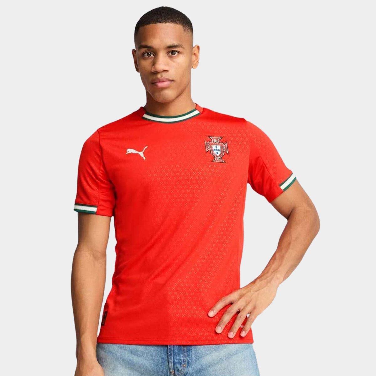 Camisa Seleção Portugal Home 25/26 s/n Torcedor Puma Masculina Menor preço em Camisa Seleção Portugal Home 25/26 s/n Torcedor Puma Masculina