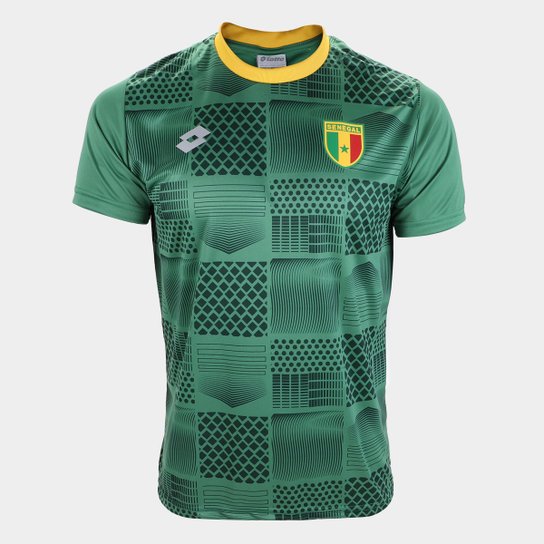Camisa Seleção Senegal Lotto Masculina - Verde é ruim? Camisa Seleção Senegal Lotto Masculina - Verde é boa?