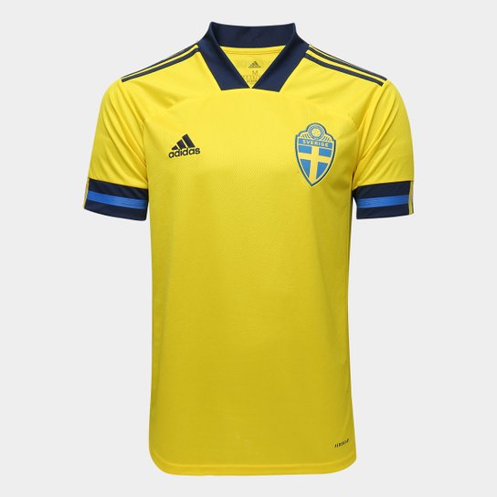 Camisa Seleção Suécia Home 20/21 s/n° Torcedor Adidas Masculina - Amarelo é ruim? Camisa Seleção Suécia Home 20/21 s/n° Torcedor Adidas Masculina - Amarelo é boa?