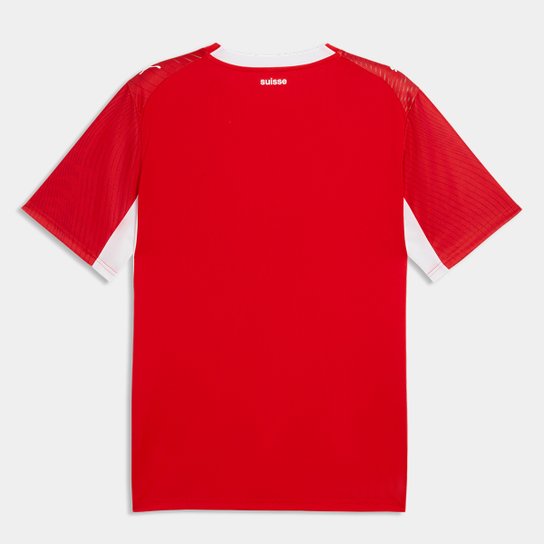 Camisa Seleção Suíça Home 2026 Torcedor Puma Masculina