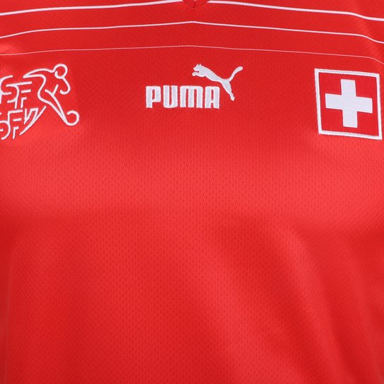 Camisa Seleção Suíça Home 22/23 s/n° Torcedor Masculina