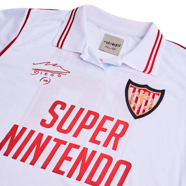 Camisa Sevilla Retrô Maradona Masculina