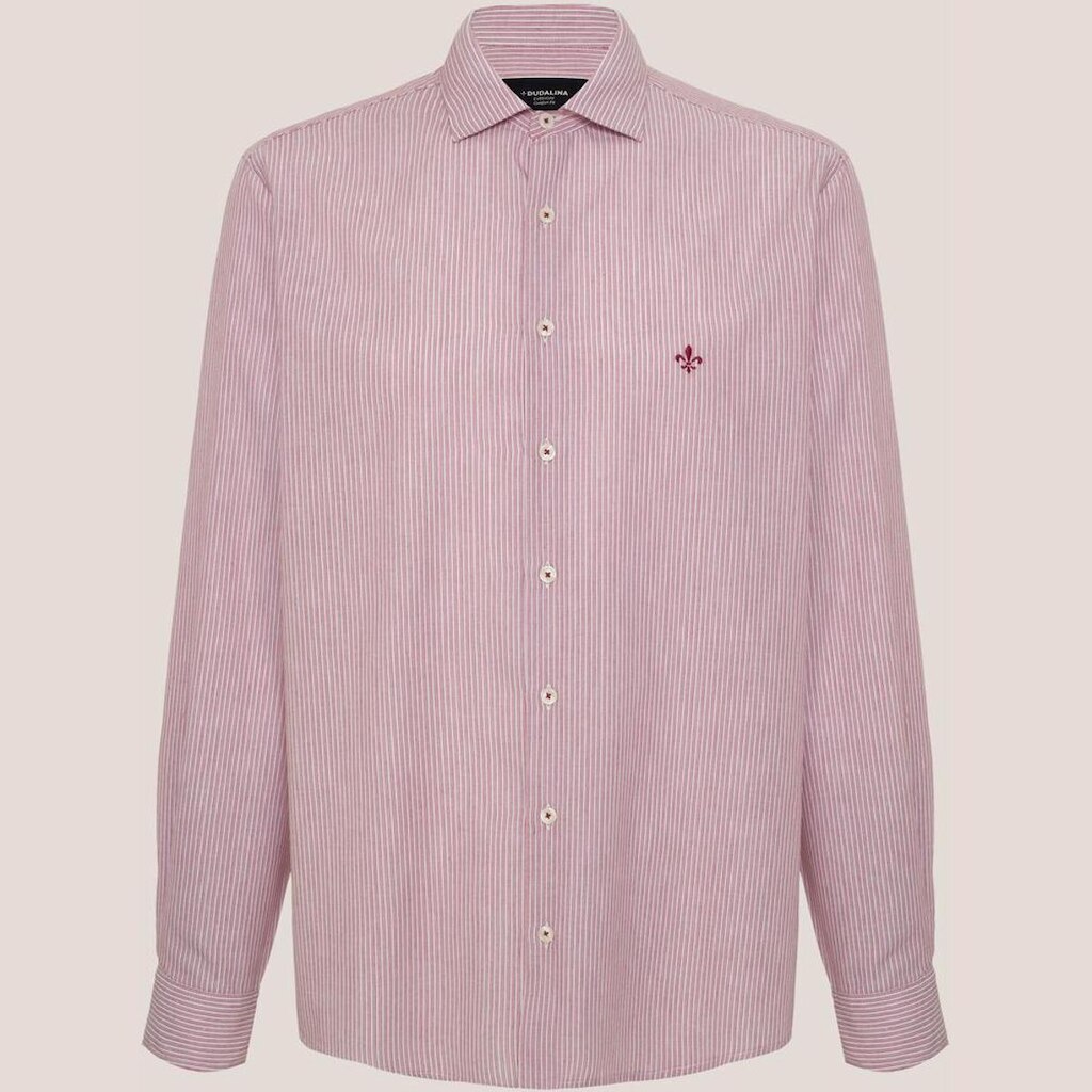 Camisa Slim Dudalina Micro Vichy Masculino