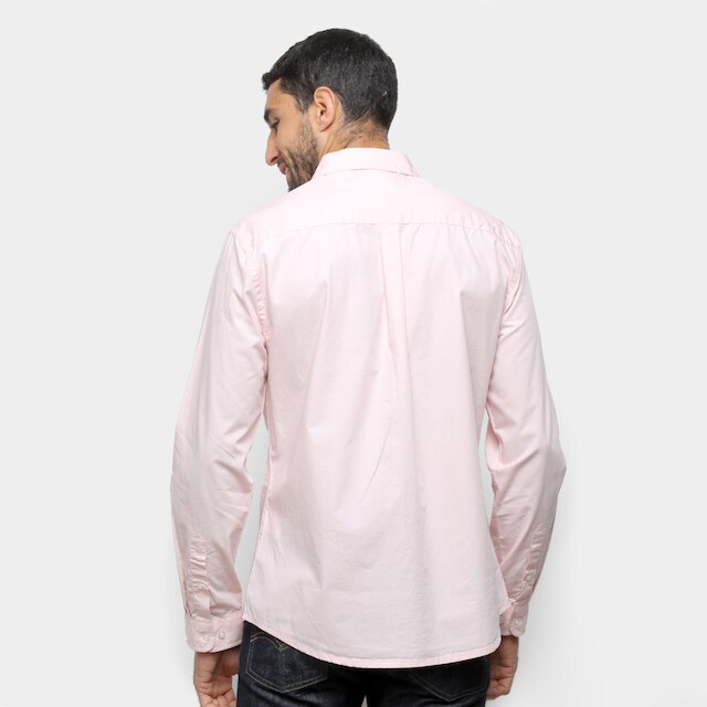 Camisa Social Manga Longa Hering Masculina
