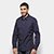 Camisa Social Manga Longa Hering Masculina - Azul Escuro