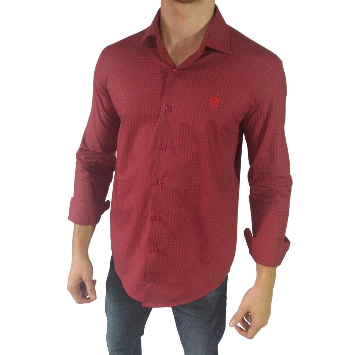 Camisa social do flamengo masculina Clearance