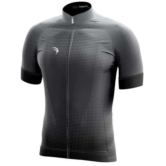 Camisa Sódbike Ciclismo 027 Masculina - Cinza Menor preço em Camisa Sódbike Ciclismo 027 Masculina - Cinza