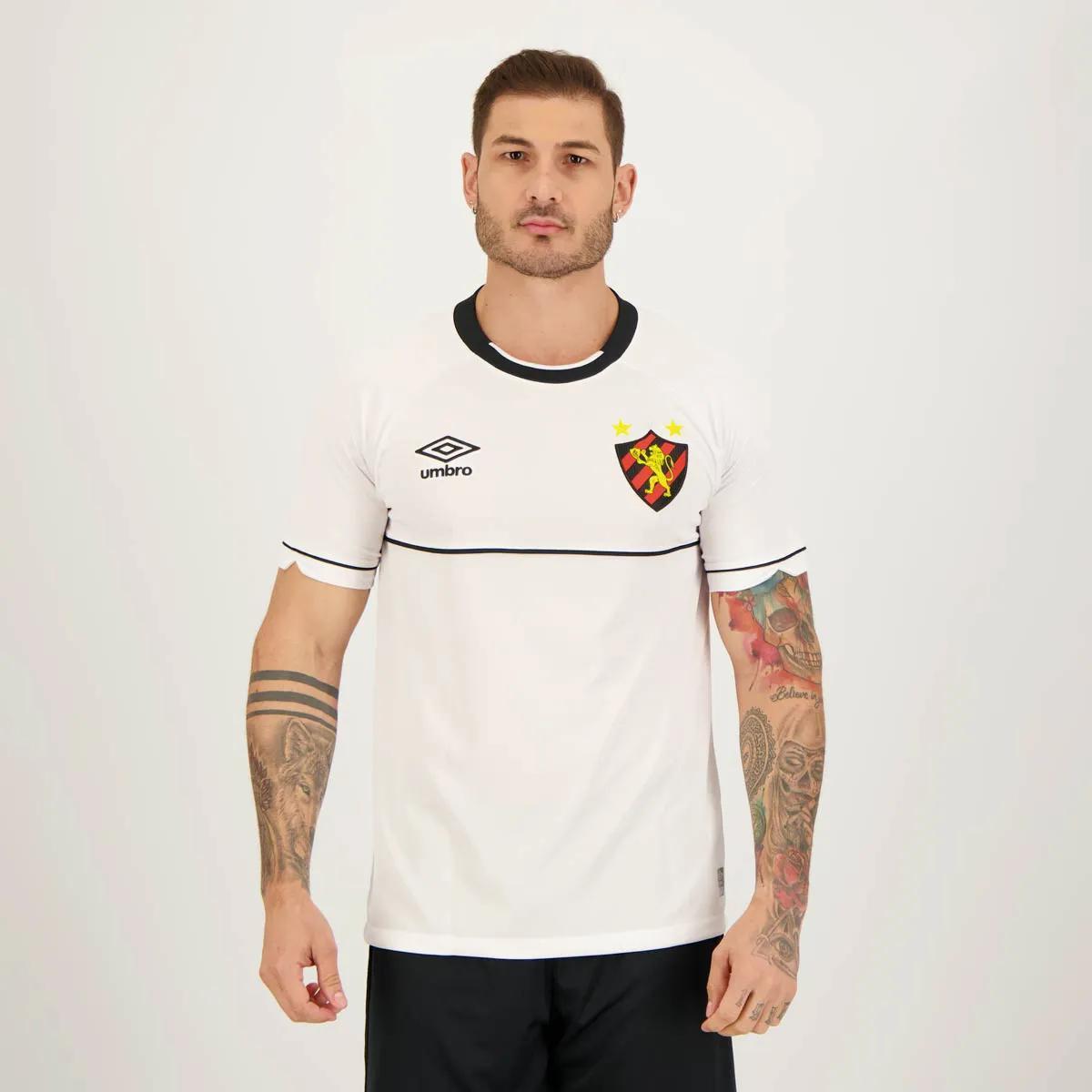 CAMISA SPORT RECIFE II 2023 CLASSIC UMBRO BRANCA Menor preço em CAMISA SPORT RECIFE II 2023 CLASSIC UMBRO BRANCA