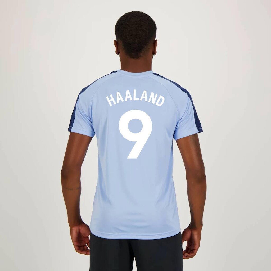 Camisa SPR Manchester City Haaland 9 Gilmore