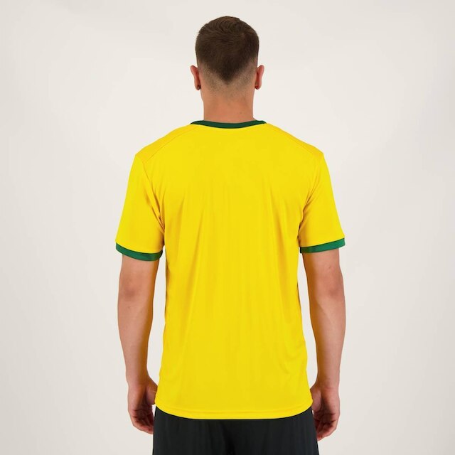 Camisa Super Bolla Copa Ouro Brasil Amarela