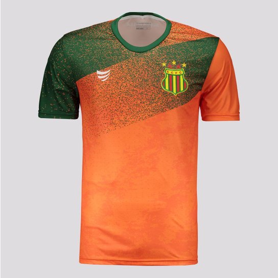 Camisa Super Bolla Sampaio Corrêa Treino Atleta 2022 - Laranja Menor preço em Camisa Super Bolla Sampaio Corrêa Treino Atleta 2022 - Laranja