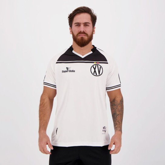 Camisa Super Bolla XV de Piracicaba II 2020 Masculina - Branco Menor preço em Camisa Super Bolla XV de Piracicaba II 2020 Masculina - Branco