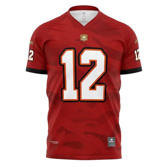 CAMISA TAMPA BAY RINNO FUTEBOL AMERICANO COLEÇÃO CONTEMPOR - Preto Menor preço em CAMISA TAMPA BAY RINNO FUTEBOL AMERICANO COLEÇÃO CONTEMPOR - Preto