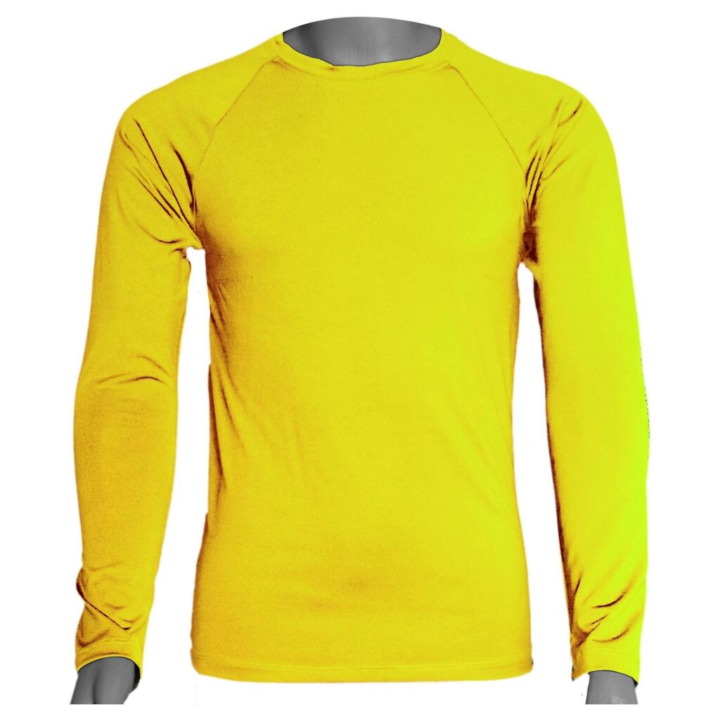 Camisa Térmica Manga Longa em Poliéster C/ Elastano Compressão Slim