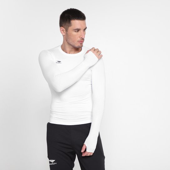 Camisa Térmica Penalty Delta Pro X Manga Longa Masculina - Branco é ruim? Camisa Térmica Penalty Delta Pro X Manga Longa Masculina - Branco é boa?