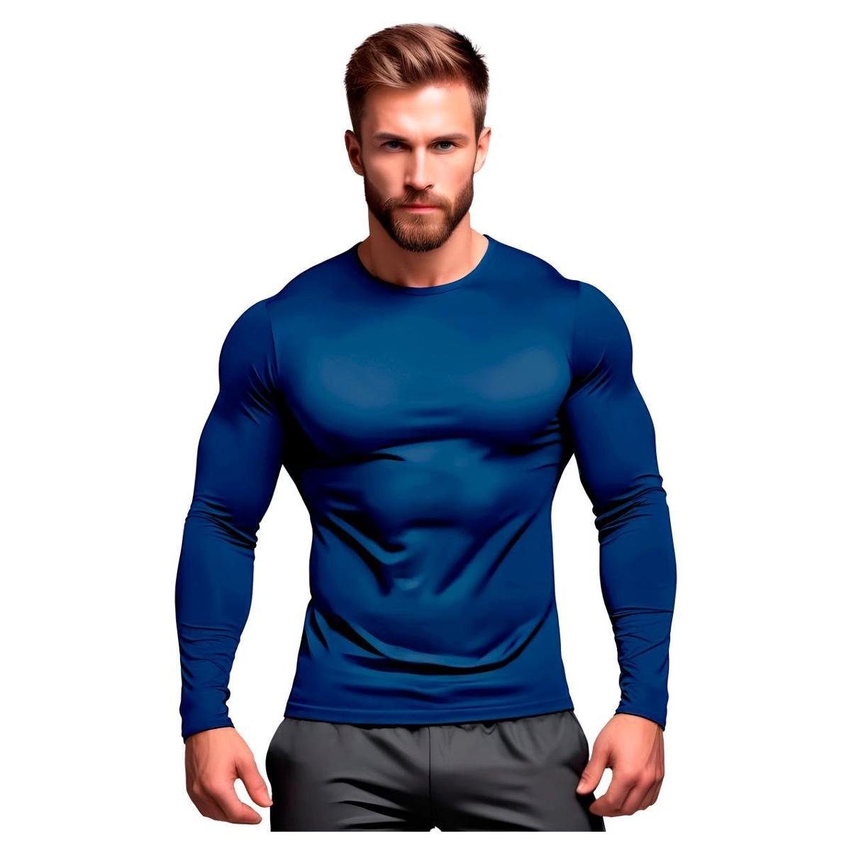 Camisa Térmica Proteção UV Extreme Thermo Frio/Calor Moderados Gola Baixa Manga Longa Menor preço em Camisa Térmica Proteção UV Extreme Thermo Frio/Calor Moderados Gola Baixa Manga Longa