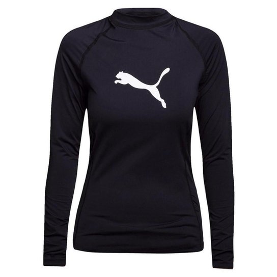 Camisa Térmica Puma UV50+ Manga Longa Feminina - - Preto é ruim? Camisa Térmica Puma UV50+ Manga Longa Feminina - - Preto é boa?