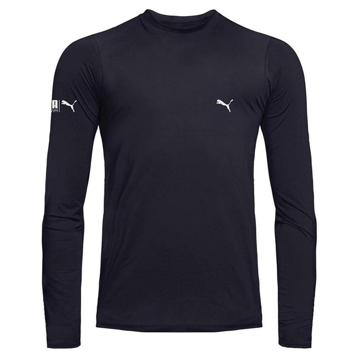 Camisa Térmica Puma Uv50+ Manga Longa Menor preço em Camisa Térmica Puma Uv50+ Manga Longa