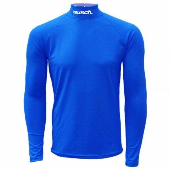 Camisa Térmica Reusch Underjersey Gola Alta - Azul Royal Menor preço em Camisa Térmica Reusch Underjersey Gola Alta - Azul Royal
