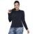 Camisa Térmica Selene Proteção UV Plus Size Femin - Preto