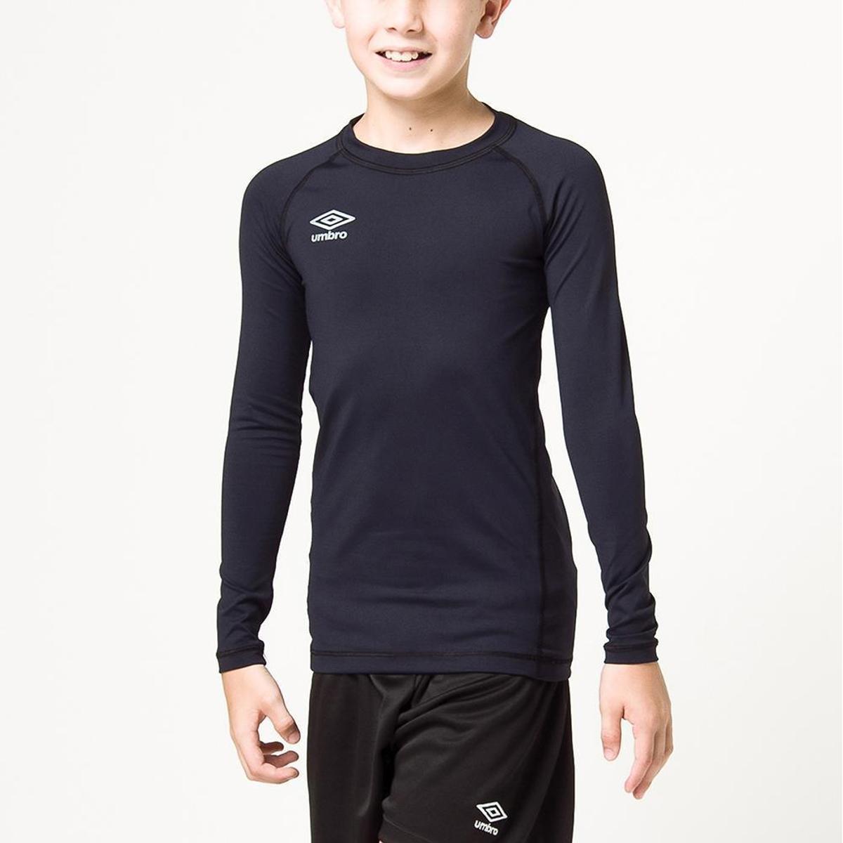 Camisa Termica Umbro Juvenil Infantil Graphic Manga Longa Menor preço em Camisa Termica Umbro Juvenil Infantil Graphic Manga Longa