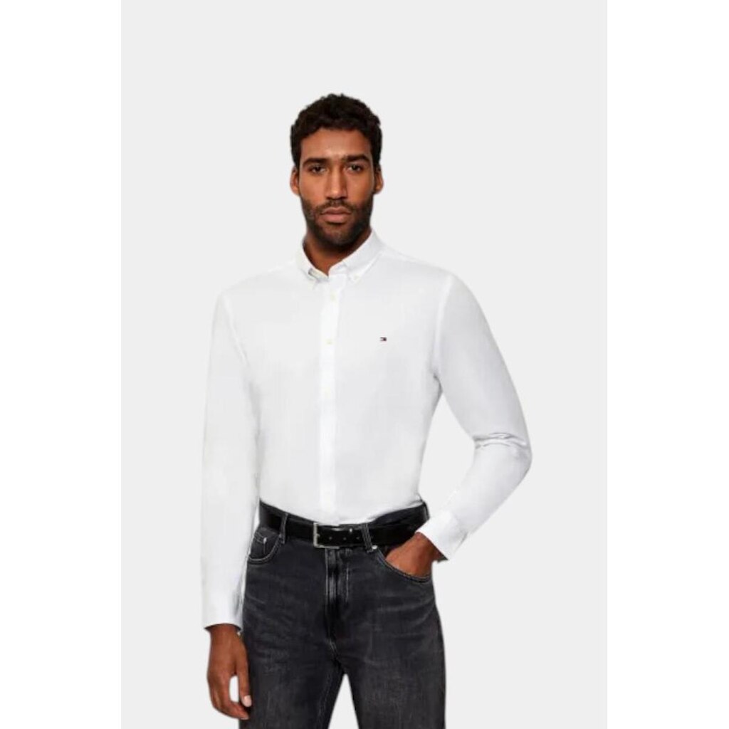 Camisa Tommy Hilfiger Manga Longa Performance Sf Interlock