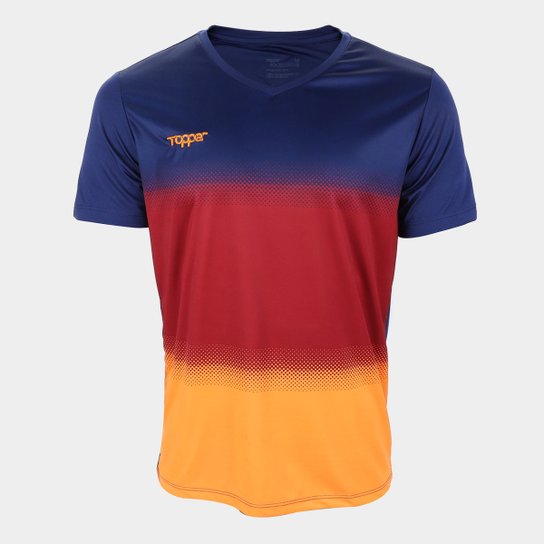 Camisa Topper Block Masculina - Marinho+Amarelo é boa?