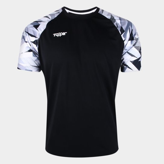 Camisa Topper Effect III Masculina - Preto+Branco é ruim? Camisa Topper Effect III Masculina - Preto+Branco é boa?