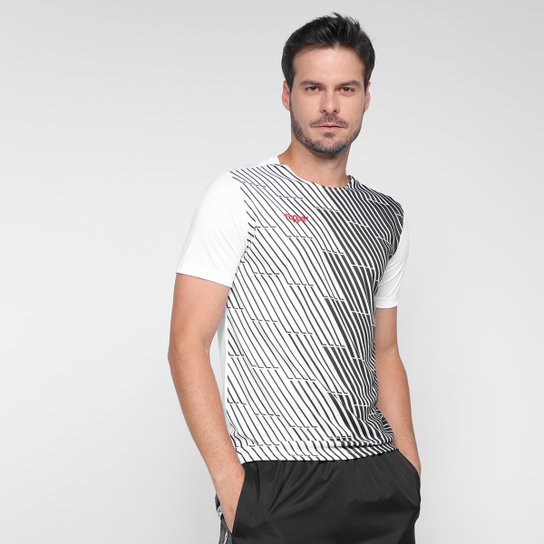 Camisa Topper Futebol Arena II Masculina - Branco+Vermelho é ruim? Camisa Topper Futebol Arena II Masculina - Branco+Vermelho é boa?