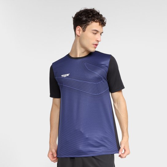 Camisa Topper Treino Masculina - Azul+Preto é ruim? Camisa Topper Treino Masculina - Azul+Preto é boa?