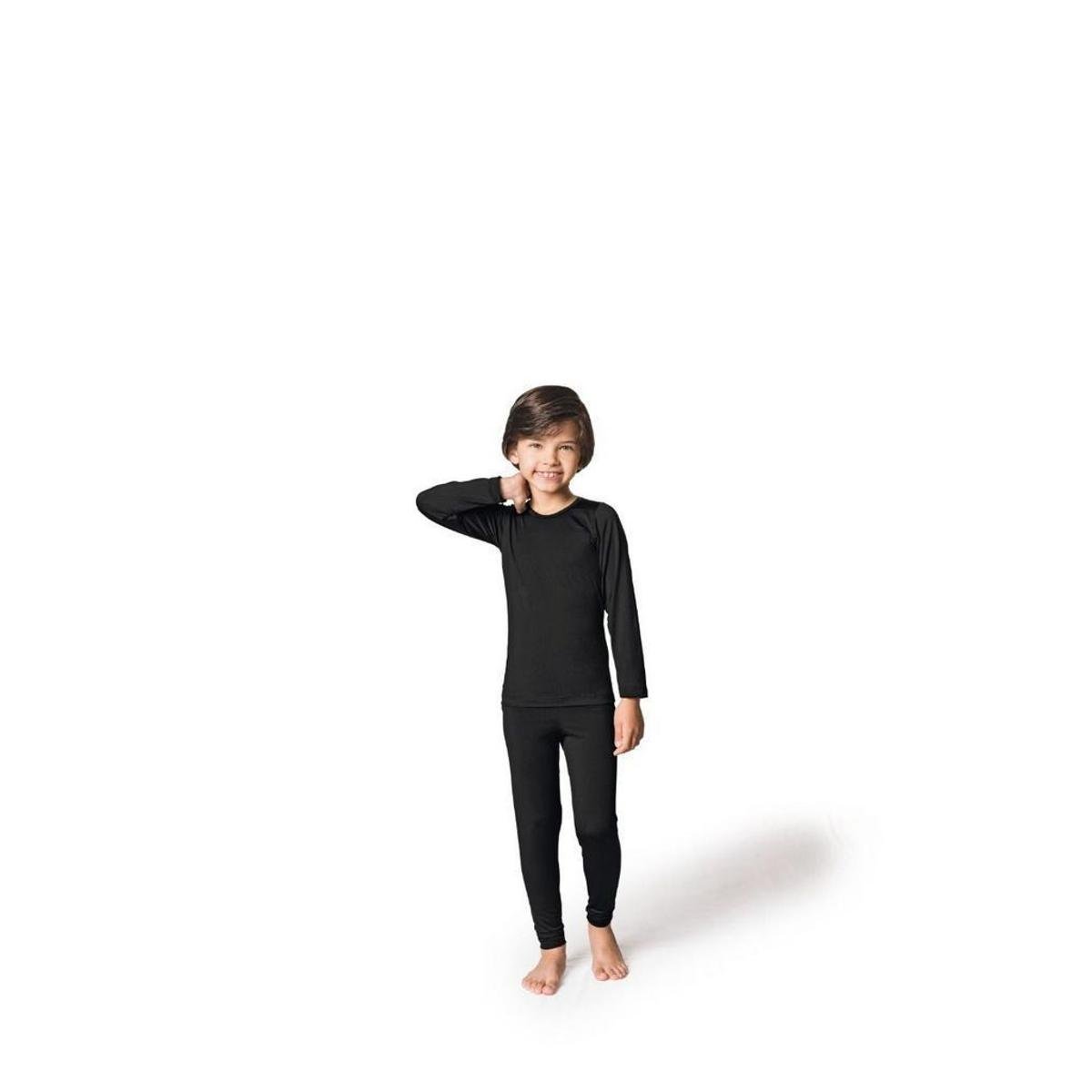 Camisa Toque Intimo Proteção UV50 Infantil - Preto | Netshoes