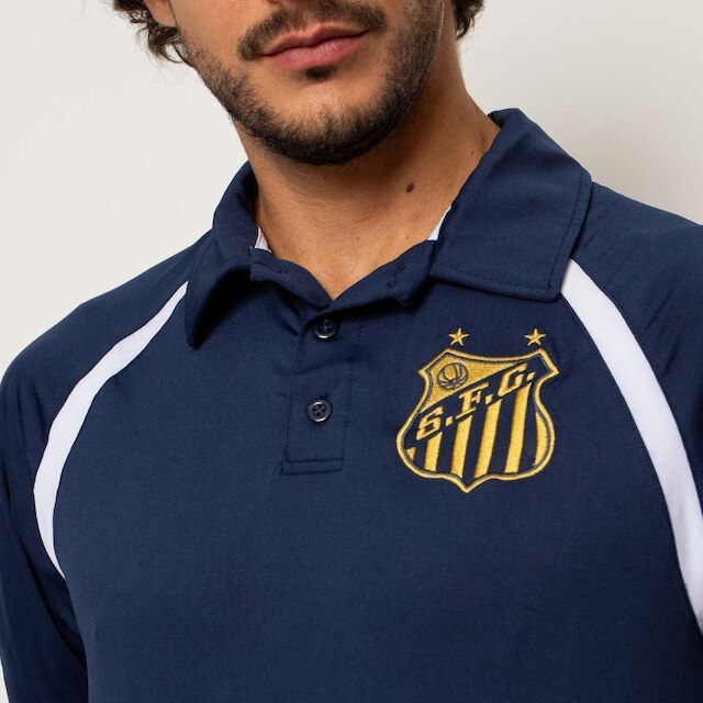 Camisa Torcedor Polo Oficial Santos