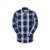 Camisa Tp Ml Xadrez Caipira Reserva Mini - Azul Escuro