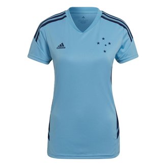 Camisa Treino Cruzeiro Condivo 22-Azul Adidas